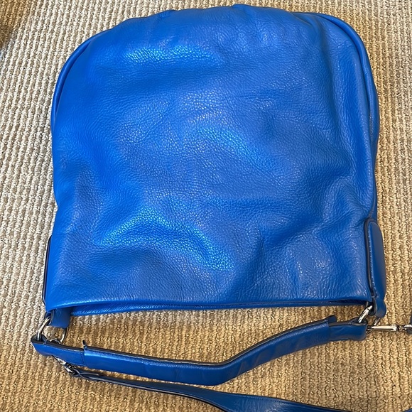 Marc Jacobs hobo leather tote blue - Picture 3 of 4